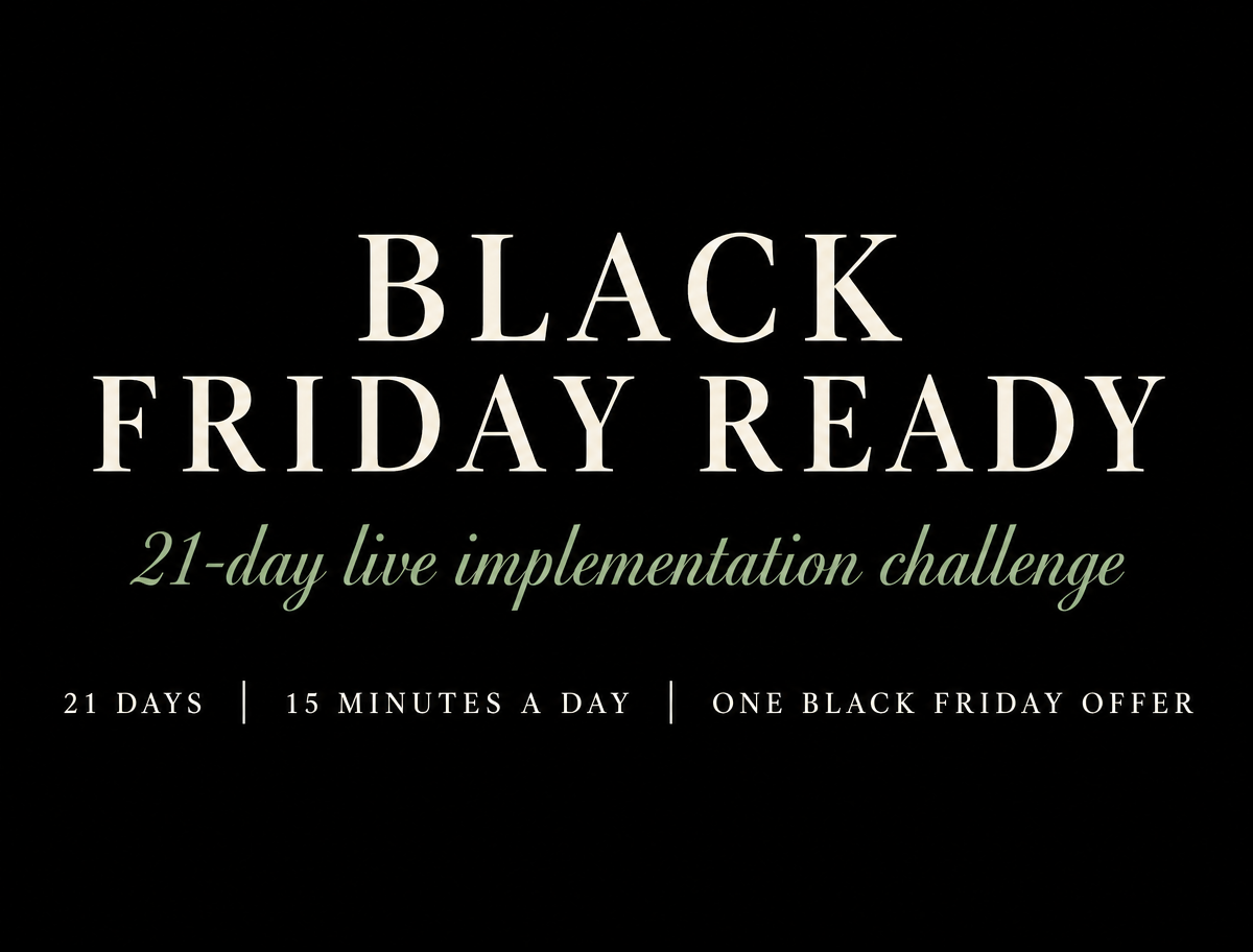 Black Friday Ready